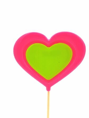 Карамель "Сердце" в блоке 30 шт